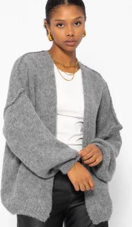 SASSYCLASSY Cardigan Lässiger Oversize Cardigan Damen