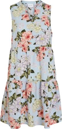 Vila Petite Sweatkleid (1-tlg) Volant