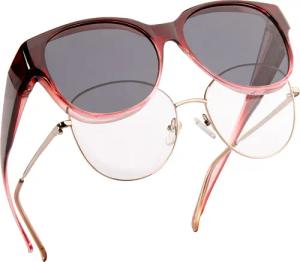 FALINGO Sonnenbrille Überzieh Sonnenbrille Überziehbrille FASHION
