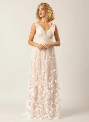Apart Abendkleid mit Reißverschluss für einen