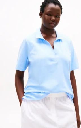 Tommy Hilfiger Curve Poloshirt "CRV STAMP LOGO REG SS POLO"