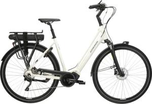 Kross E-Bike "E-Citybike Sentio Hybrid 3.0 28 Zoll weiß", 7 Gang, Shimano, DEORE T6000, Mittelmotor 250 W, Pedelec, Elektrofahrrad für Damen und Herren