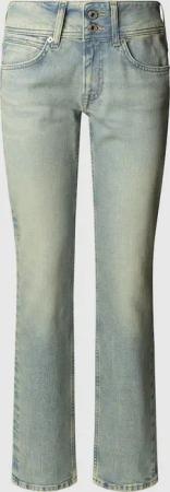 Pepe Jeans Slim-fit-Jeans "SLIM JEANS LW", mit doppeltem Knopfverschluss