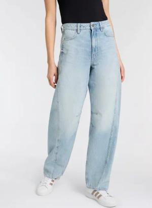 BOSS ORANGE High-waist-Jeans "Baloon High Rise Premium Damenmode", im Balloon Fit, Abnäher