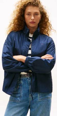 Tommy Hilfiger Windbreaker "UL NYLON PACKABLE WINDBREAKER", mit Kapuze