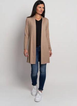 Seidel Moden Cardigan, ohne Verschluss und aus Viskose MADE IN GERMANY