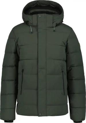 Icepeak Steppjacke "BIXBY", (1 St.), mit Kapuze, mit kontrastfarbenem Markenpatch am Oberarm