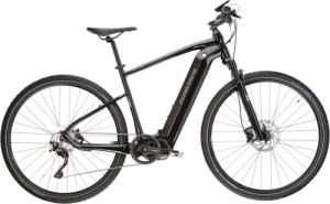 Kross E-Bike "E-Crossrad Evado Hybrid 6.0 28 Zoll schwarz", 10 Gang, Shimano, DEORE XT T8000, Mittelmotor 250 W, Pedelec, Elektrofahrrad für Damen und Herren