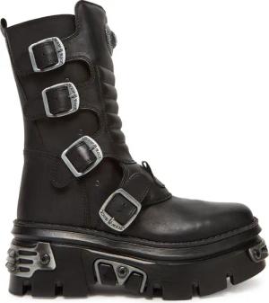 NEW ROCK Stiefeletten M-WALL373N-C1 Schwarz