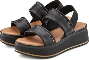 LASCANA Plateausandaletten Damen schwarz Gr.36