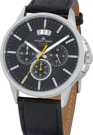Jacques Lemans 1-1542A Sydney Chronograph Herrenuhr 42mm 10ATM