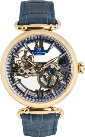 Carl von Zeyten CVZ0083GBLS Damenuhr Häusern Automatik Limited Edition 42mm 3ATM