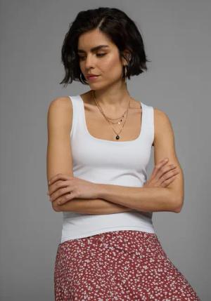 Laura Scott Tanktop, mit modischem Karree-Ausschnitt - NEUE KOLLEKTION