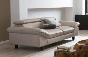 Home affaire 2-Sitzer "Pilot", Big-Sofa mit Kopfteilverstellung