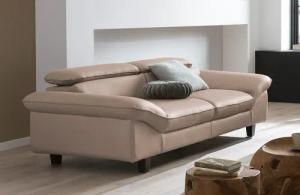 Home affaire 2-Sitzer "Pilot", Big-Sofa mit Kopfteilverstellung
