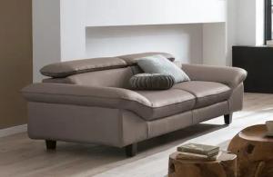Home affaire 2-Sitzer "Pilot", Big-Sofa mit Kopfteilverstellung