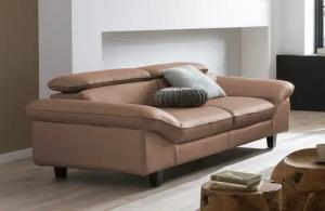 Home affaire 2-Sitzer "Pilot", Big-Sofa mit Kopfteilverstellung