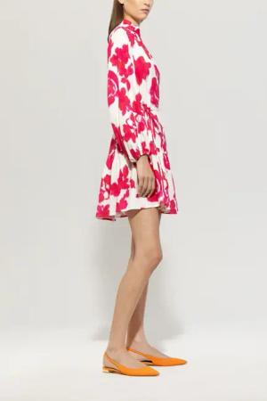 Luisa Cerano - Minikleid mit Rose-Print - Größe 42 - multi