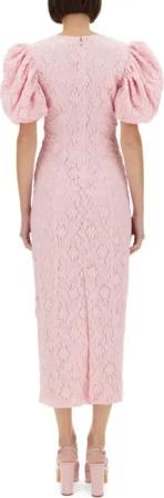 Rotate - Lace Midi Dress - Größe 36 - pink