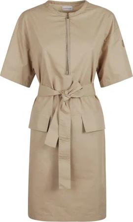 Moncler - Belted Dress Brown - Größe 40 - braun