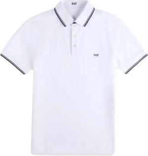 Fay - T-Shirts And Polos White - Größe XL - white