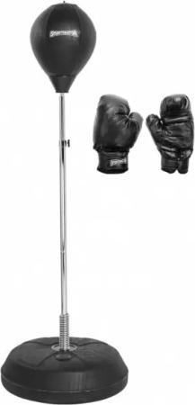 SPORTINATOR Punchingball Boxstand Standbox-Trainer inkl. Boxbirne & Boxhandschuhen schwarz