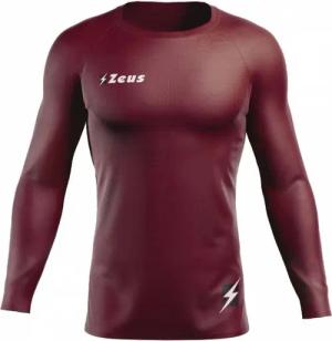 Zeus Fisiko Baselayer Langarm Funktionsshirt dunkelrot