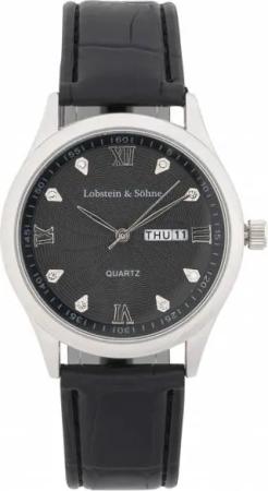 Lobstein & Söhne® "Augustus" Uhr schwarz