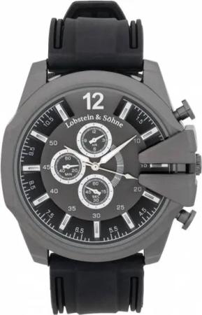 Lobstein & Söhne® "Fridolin" Uhr schwarz
