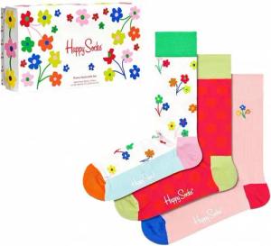 Happy Socks Flower Power Geschenkset Socken 3 Paar XFLO08-3300