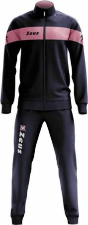 Zeus Tuta Apollo Herren Trainingsanzug Navy Rosa
