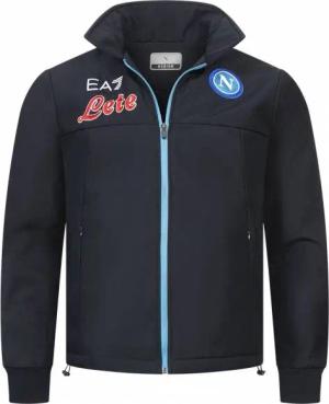 SSC Neapel EA7 Emporio Armani Herren UEFA Softshelljacke EASSCN23RU10-BLU