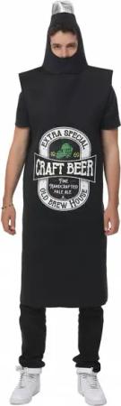 Bierflasche Unisex Kostüm MIESEPETER® schwarz
