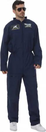 Pilot Kampfjet Kostüm "Air Force" MIESEPETER® navy
