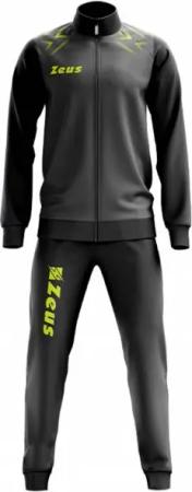 Zeus Tuta Easy Trainingsanzug Schwarz Grau