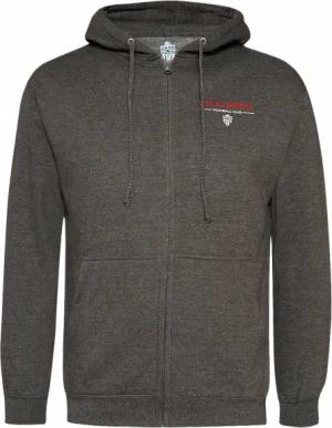 UD Almeria FC CASTORE Full Zip Herren Sweatjacke INFALMMON9-22-CHARCOAL