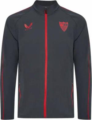 FC Sevilla CASTORE Anthem Herren Präsentations Jacke TM1156-EBONYTRUERED