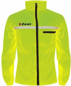 Zeus Herren reflektierende Laufjacke gelb