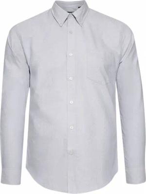 BEN SHERMAN Oxford Cotton Herren Langarm Hemd 1012796-GREY