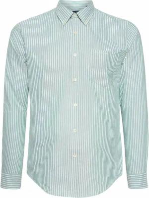 BEN SHERMAN Oxford Cotton Herren Langarm Hemd 1012797-DARKGREEN