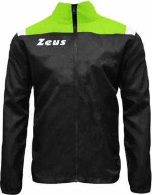 Zeus Vesuvio Regenjacke schwarz neon grün