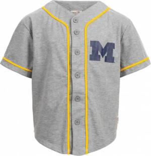 Michigan American Freshman College Style Kinder Baseball Shirt AJD00392