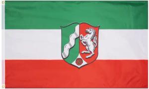 Nordrhein-Westfalen MUWO "Deutschland" Flagge 90x150cm