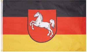 Niedersachsen MUWO "Deutschland" Flagge 90x150cm