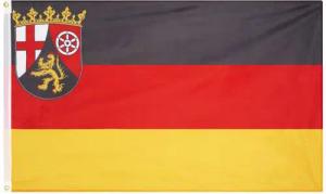 Rheinland-Pfalz MUWO "Deutschland" Flagge 90x150cm