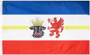 Mecklenburg-Vorpommern MUWO "Deutschland" Flagge 90x150cm