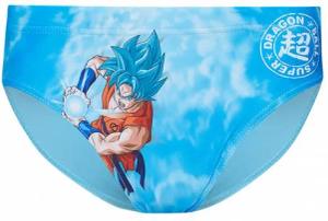 Dragon Ball Jungen Badehose Slip SE1858-blue
