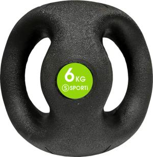 Medizinball mit doppelten Griffen Sporti