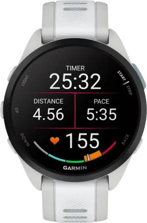 GARMIN FORERUNNER 165 MUSIC LAUFCOMPUTER Mist Grey/Whitestone
