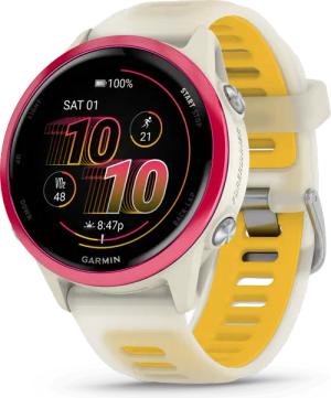 GARMIN FORERUNNER 570 Smartwatch Bone/Raspberry/Mango 42mm